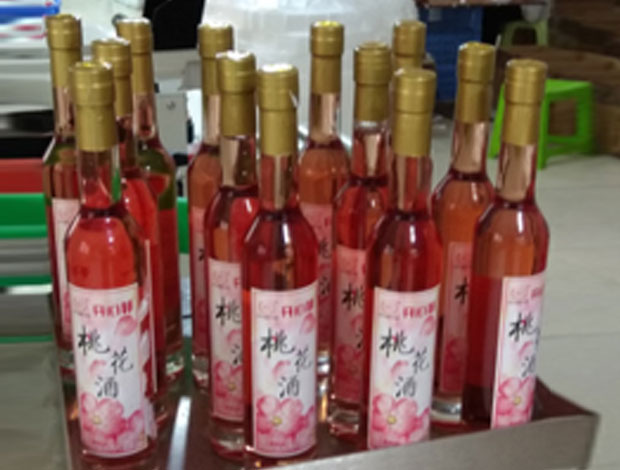（視頻）黃氏酒坊全自動立式圓瓶貼標機AS-C02