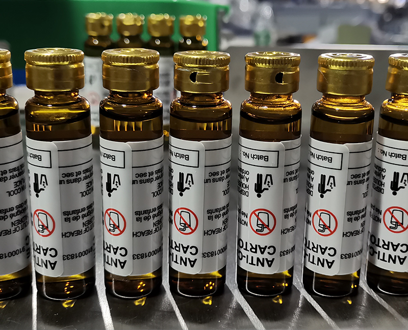 （視頻） 口服液瓶打碼貼標2 全自動臥式圓瓶貼標機AS-C05